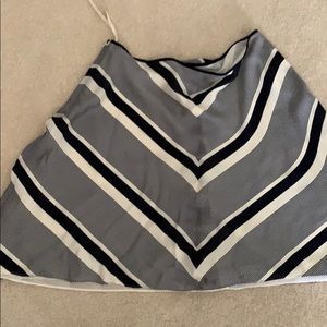 Lauren Navy and White skirt